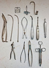 Antique Medical Tools Random Lot Of 14