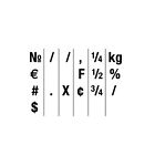 Trodat Printy 4846 Self-inking 6 Band Number Stamp  Black Ink