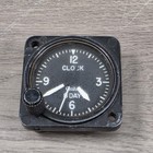 Cessna Wakmann Aircraft Cockpit Clock 8 Day Mechanical Swiss Panel Instrument