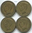 Romania 1930  20 Lei Km 51  Lot Of 4 Coins  Carol Ii  All 4 Mints  C244