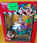 Vintage 1996 Looney Tunes Bugs Bunny In A Sleigh Christmas Ornament 