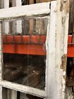 C1800 Antique 12 Pane Wooden Window Antique Vintage Glass 33 25 X 31 25 X 1 1 8   