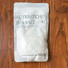 Nutrikitchen Sea Salt Fine Grind  8 5 Oz Kosher  Natural Organic Fine Bath Salt