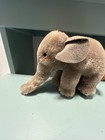 Steiff Vintage Elephant Plush Toy Mohair Gray
