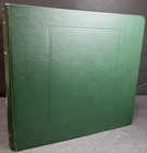Scott Specialty Specialized Green Large 3 Ring Binder For Stamp Collection