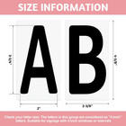 78 Pcs Replacement Letters For White Message Board Sidewalk Signs Outdoor Plasti