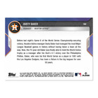 Lot Of 20- Dusty Baker-2022 Mlb Topps Now   1162 1st World Series Win As Manager