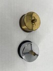 Vintage Stamp Dispensers  2  Brass And Silver Postage Roll Holder
