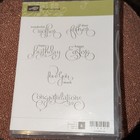 Stampin  Up Stamp Sets Multiple Options Available   Many Brand New   