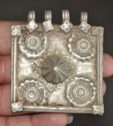 Vintage Handcrafted Embossed Unique Solid Tribal Pendant 