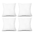18x18 Pillow Inserts Throw Pillow Inserts Set Of 4 18 X 18 Inches Pillow  