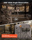 6-7 Person Hunting Blind 288   5-sided See-through Camo Deer Turkey Blind