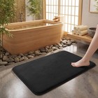 3pc Non Slip Memory Foam Bathroom Rug Set Pebble Stone Bath Mats Us