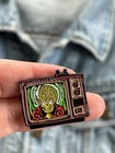 Mars Attacks - Horror Comedy Alien Television Set Enamel Pin
