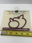 Mill Hill Red Apple Metal Bell Pull  M8