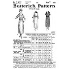 Past Patterns 2307 - Mid 1920s One-piece Dress With Vest Sewing Pattern Bust 38 