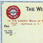 20 Wholesale 1930s William Simon Brewery Payroll Business Check  Buffalo  Ny Lot