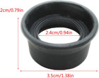 Soft Rubber Eyepiece Eye Shield 28mm-37mm Eyes Guard Cups For Binoculars Micr 