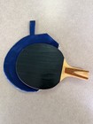 Vtg Double Happiness G1835 Green Table Tennis Paddle W case