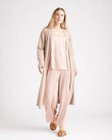 Quince Mongolian Cashmere Robe Oatmeal Size Medium  retail   169 90 