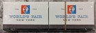 New York Worlds Fair 1964 Set 4 Matchbook Set Sealed Coca Cola Unisphere Vintage
