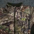 Under Armour Jacket Men Small Brown Camo Scent Control Armour Fleece 2 0
