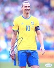 Zlatan Ibrahimovic Autograph Signed Sweden World Cup Soccer 8x10 Photo Acoa
