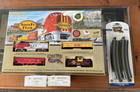 Bachmann Santa Fe Flyer Electric Train Set W  E-z Track Ho Scale 00647 W extra s