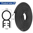 Realplus Automotive Door Weather Stripping Fits 1 16  Edge For Boats Rvs Trucks