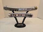 Ahsoka Tano Inspired Lightsaber Replica And Stand  Star Wars