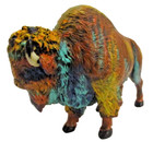 Colorful Resin American Bison  sku  2137 