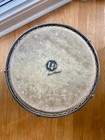Latin Percussion Lp M  Cohen Wooden Tambora Drum     Natural Finish  Double-headed