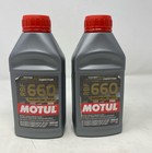 Motul Rbf 660 Dot 4 Racing Brake Fluid - 500 Ml Gray red Bottles  2-pack 1 Liter