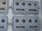 Oem Replacement Nintendo Gamecube Controller Port Cover Face Plate 4 Four Pack