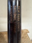 1951 New York Giants World Series Champs Black Bat Mays Durocher Irvin Wilhelm