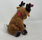 Dan Dee Christmas Reindeer Plush 10  Sings  jingle Bell Rock  Dances Sings Works
