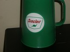 Green Sinclair 2 Quart Oil Pour Can Service Station Oiler Dino The Dinosaur