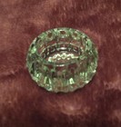 Green Uranium Vintage Open  Salt    Thumbprint  