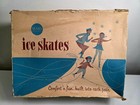 Vintage Sears Ice Figure Skates Us Women   s Size 9 Original Box Made In England