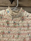 Vintage Polly Flinders Sz 3 T Hand Smocked Prairie Cottagecore Embroidered Dress