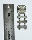 Vintage Wwii Era Iron Cross Badge Pin With 4 Qualification Bars Rare 