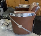 3 Vintage Barber Chairs