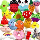  18 Pack Dog Squeaky Toys Cute Stuffed Pet Plush Puppy Chew For Small Medium 