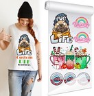 Custom Dtf Gang Sheet     22  Width Ready To Press Heat Transfer     Bulk Wholesale