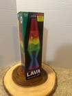 Lava Lite 2149 Colormax Volcano Print Lava Lamp With Tri-colored Globe