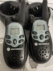 Motorola Talkabout T5000 22-ch 2-way Radio Walkie Talkie Set - 2 New Batteries