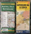 Switzerland Road Maps  2 - Gm Johnson Italy Austria Switzerland   Map Of Zurich