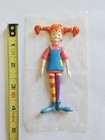 Vintage 1997 Pippi Longstocking Movie Promo Figure Animated Film Vhs Toy Doll