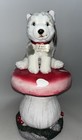 Fao Schwarz Siberian Husky Puppy Dog Stuffed Toy Plush 10  Ultra Soft Nwt