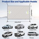 Car Truck Windshield Cover Winter Snow Ice Rain Frost Guard Sun Shade Outdoor Us